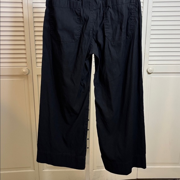 Anthropologie Maeve Colette Magic Fabric Crop Wide-Leg Pants Size 27 Petite - Picture 9 of 13